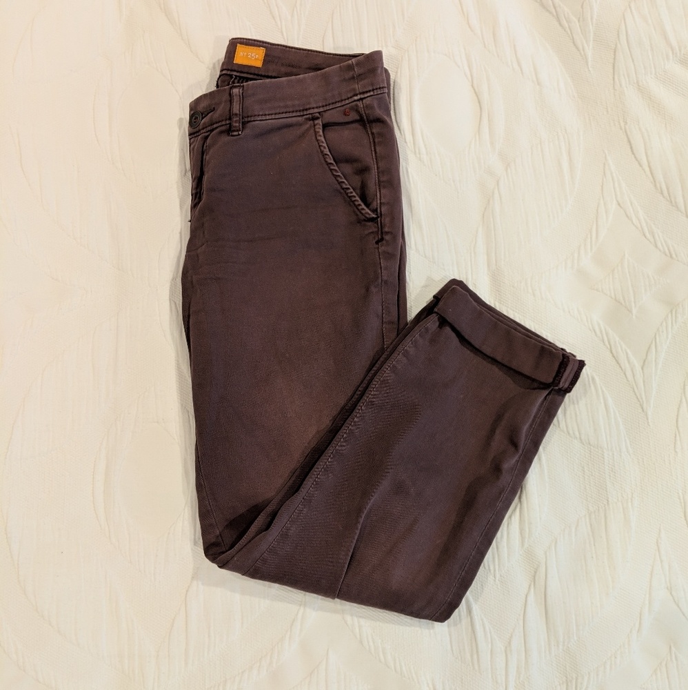 Pilcro Petite Cropped Chinos